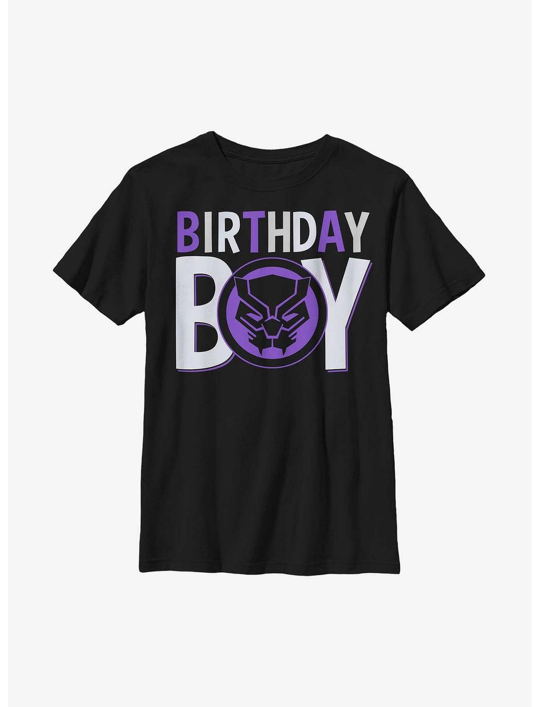 Marvel Birthday Icon Black Panther T-Shirt, BLACK, hi-res