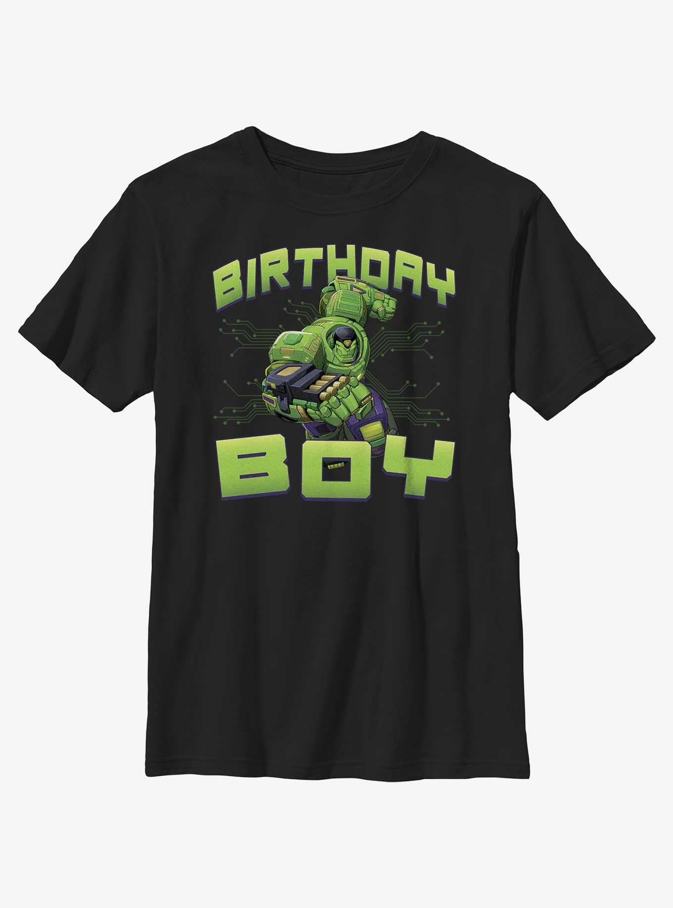 Marvel Hulk Birthday Boy T-Shirt, BLACK, hi-res