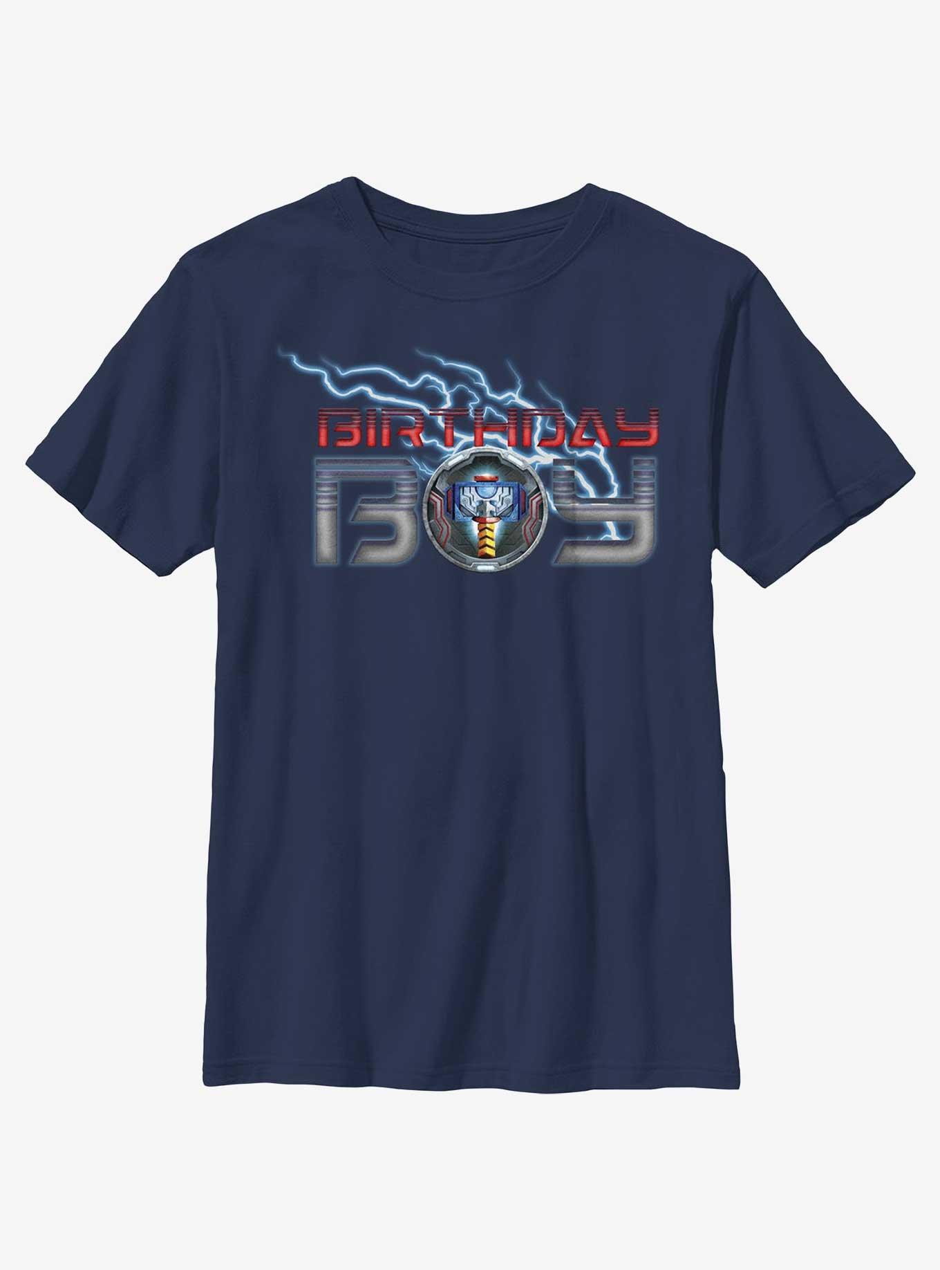 Marvel Thor Birthday T-Shirt, NAVY, hi-res