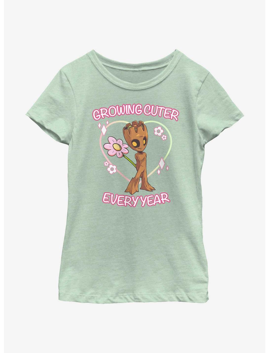 Marvel Guardians Of The Galaxy Guardians Growing Cuter Groot T-Shirt, MINT, hi-res