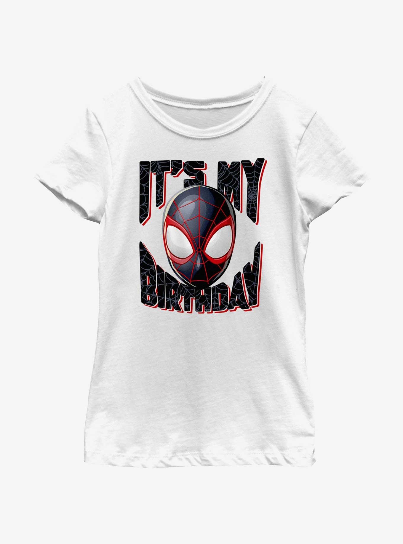 Marvel Spider-Man Miles Party Time T-Shirt, BLACK, hi-res