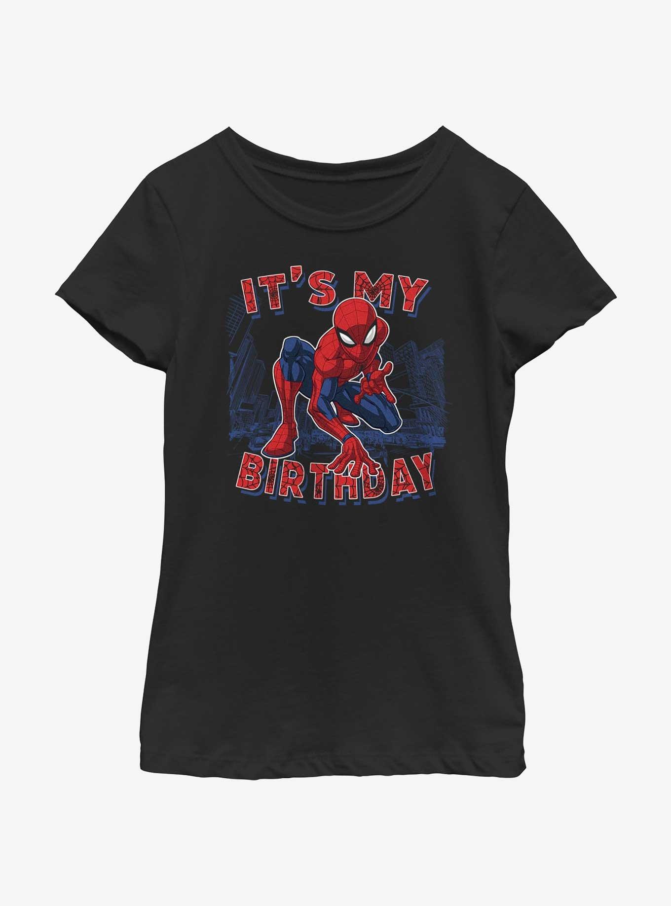 Marvel Spider-Man Party Spider T-Shirt, BLACK, hi-res
