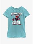 Marvel Spider-Man Web Birthday Girl T-Shirt, TAHI BLUE, hi-res