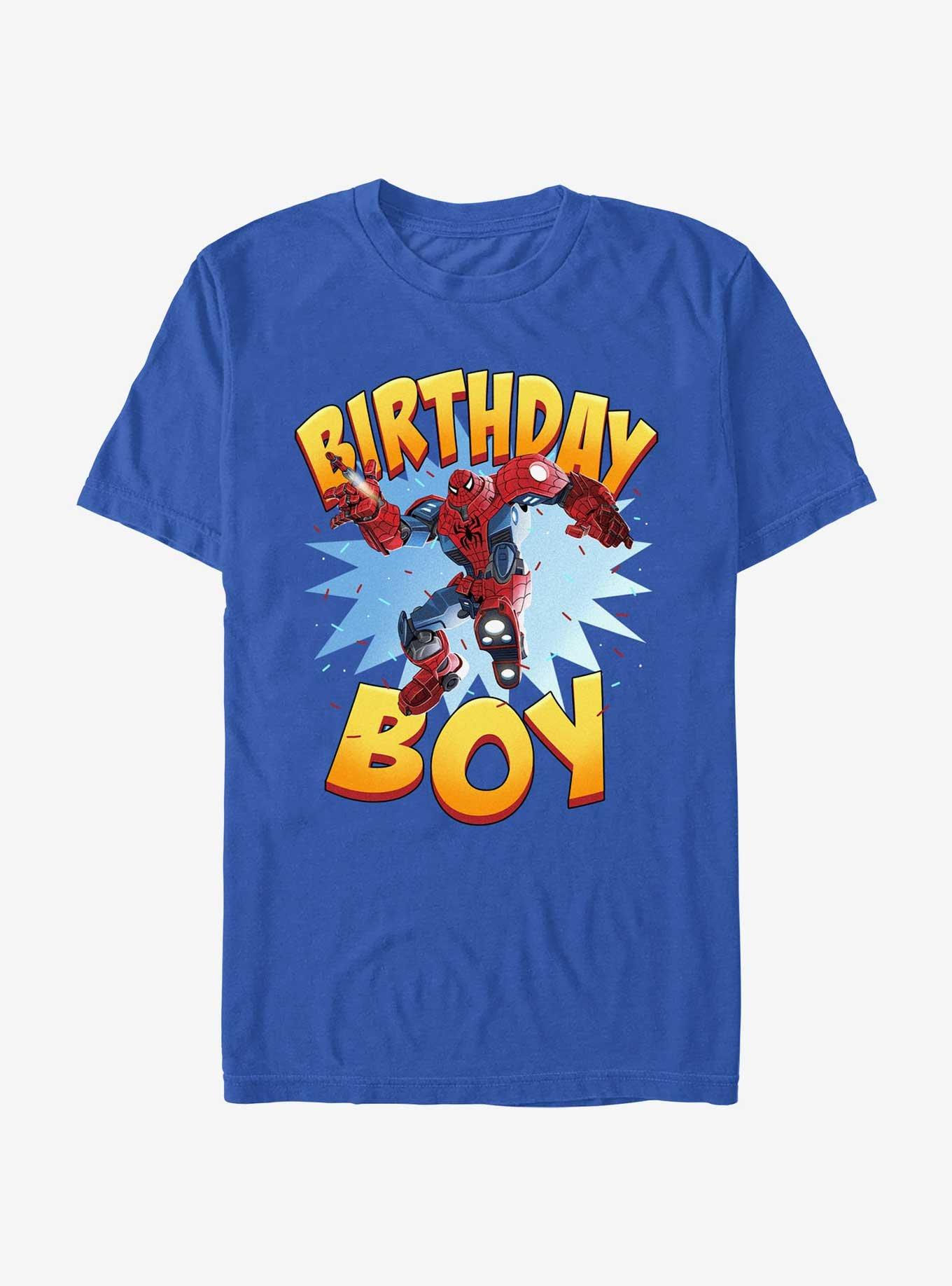 Marvel Spider-Man Spidey Boy Bday T-Shirt, ROYAL, hi-res
