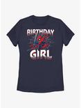 Marvel Spider-Man Web Birthday Girl T-Shirt, NAVY, hi-res