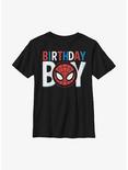Marvel Spider-Man Birthday Icon Spiderman T-Shirt, BLACK, hi-res