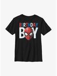 Marvel Spider-Man Birthday Spiderman T-Shirt, BLACK, hi-res