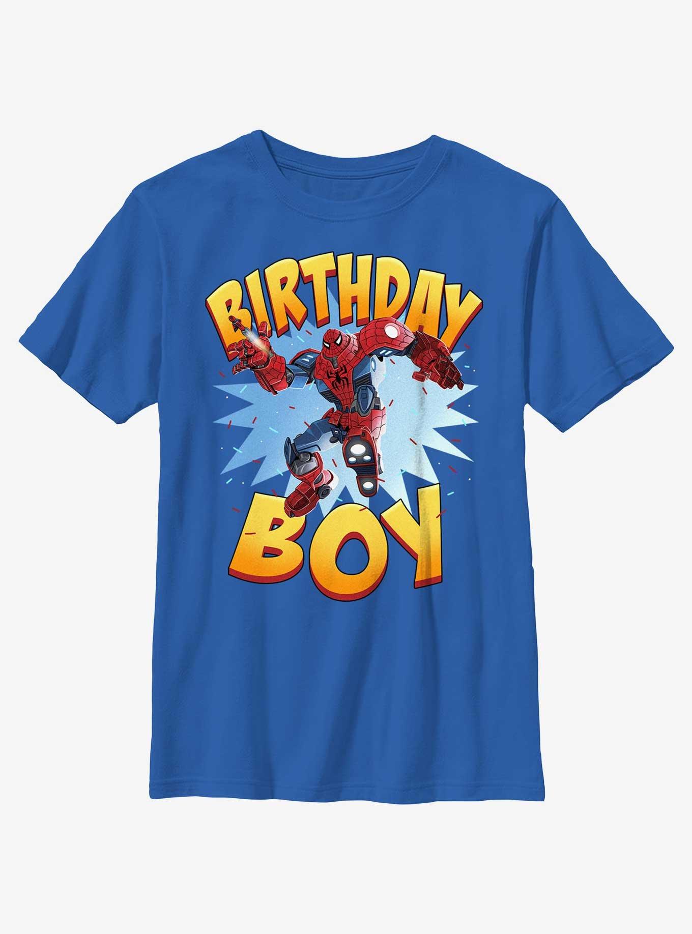 Marvel Spider-Man Spidey Boy Bday T-Shirt, ROYAL, hi-res