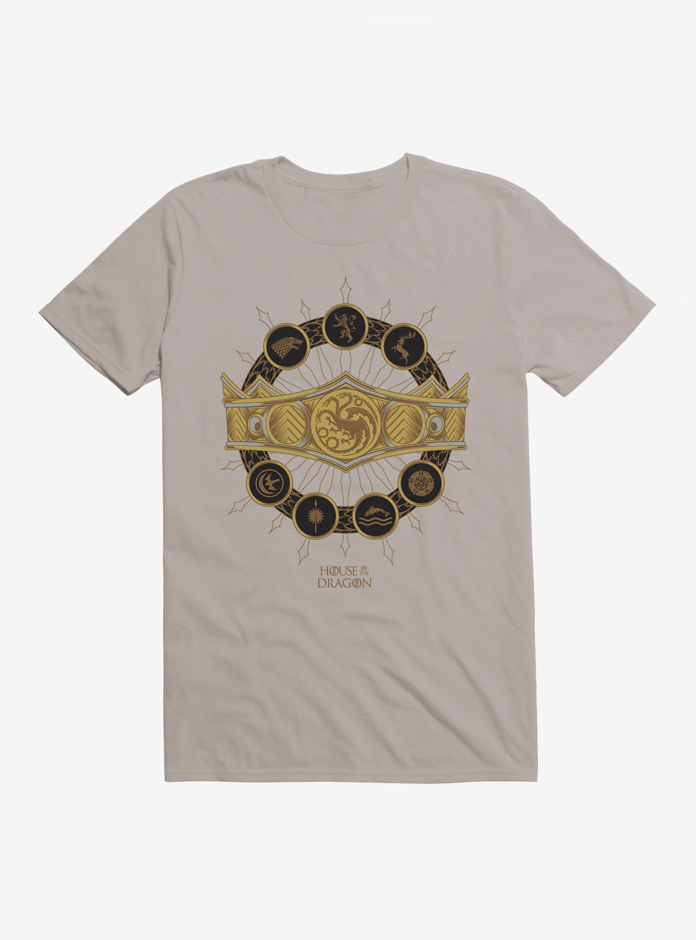 House of the Dragon House Sigils T-Shirt, LIGHT GREY, hi-res