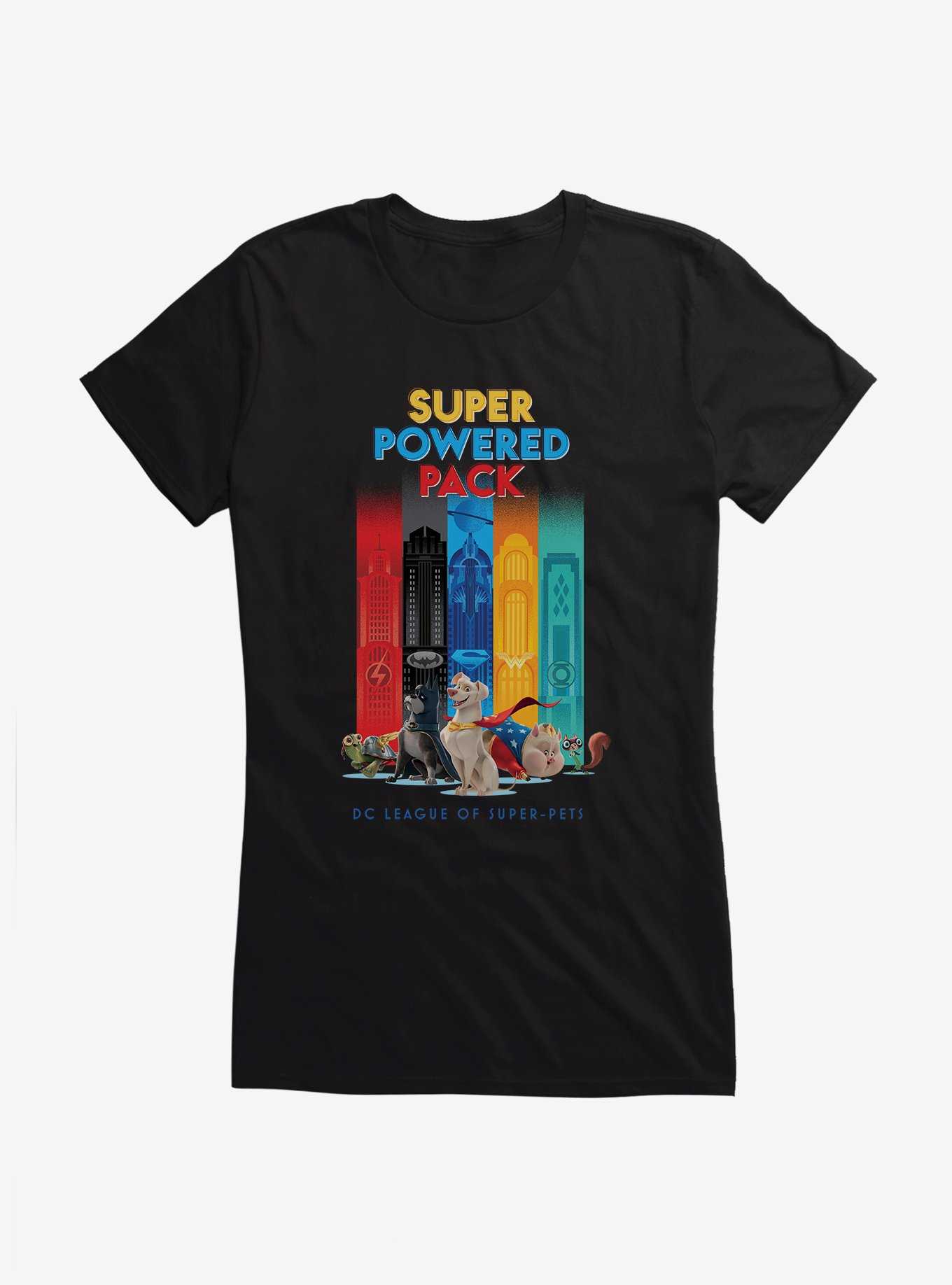 DC League of Super-Pets Super Powered Pack City View Girls T-Shirt, , hi-res