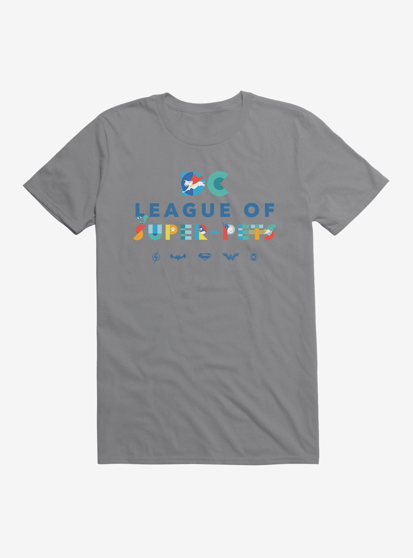 DC League of Super-Pets CHRacter Font T-Shirt, , hi-res