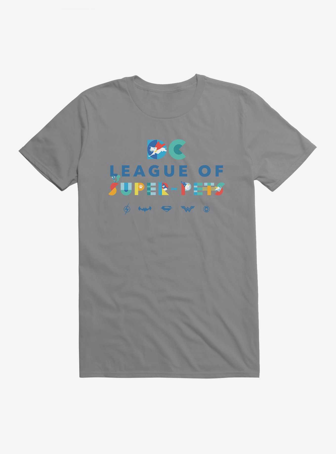 DC League of Super-Pets CHRacter Font T-Shirt, , hi-res