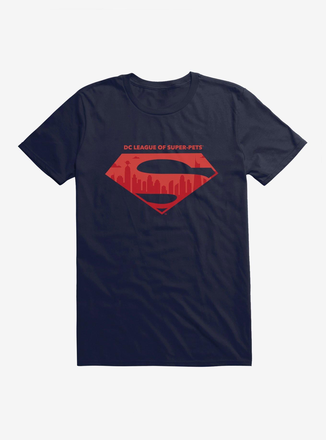 DC League of Super-Pets Superman Logo T-Shirt, , hi-res