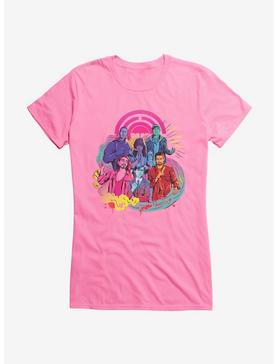 Umbrella Academy Multicolor Art Girls T-Shirt, , hi-res