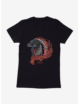 House of the Dragon Burning Dragon Womens T-Shirt, , hi-res