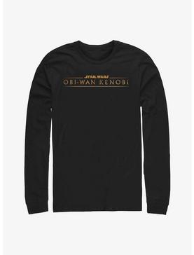 Star Wars Obi-Wan Gold Logo Long-SLeeve T-Shirt, , hi-res