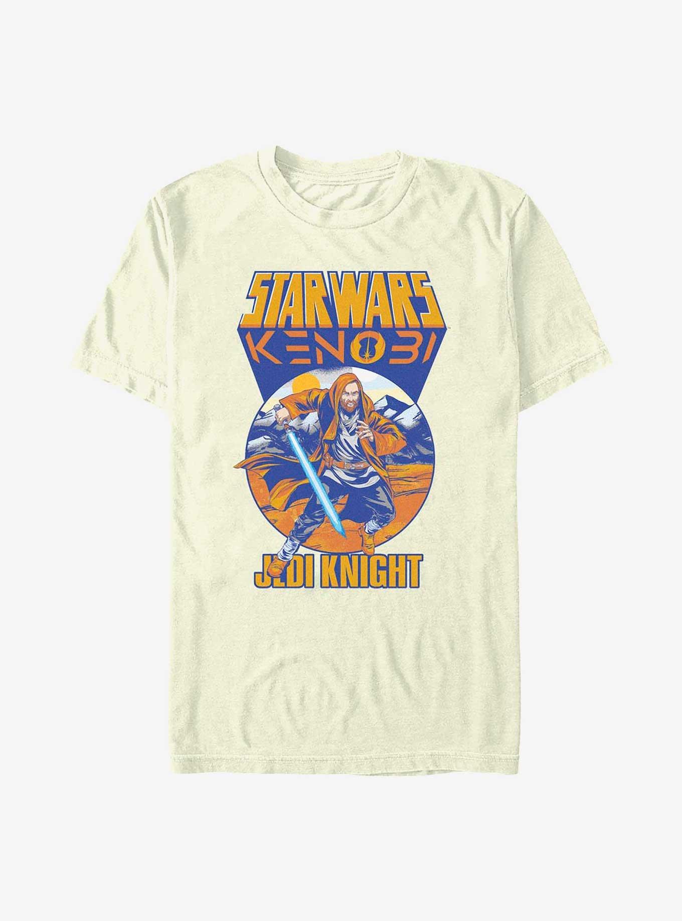 Star Wars Obi-Wan Kenobi Jedi Knight T-Shirt, NATURAL, hi-res