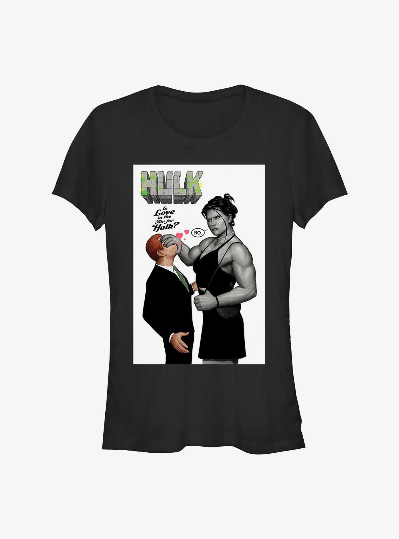 Marvel She Hulk Is Love In The Air Girls T-Shirt, , hi-res