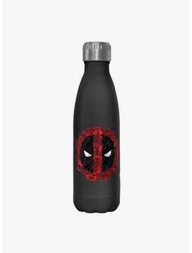 Marvel Deadpool Overlay Logo Stainless Steel Water Bottle, , hi-res