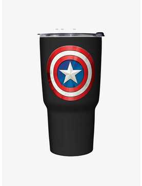 Marvel Captain America Shield Travel Mug, , hi-res