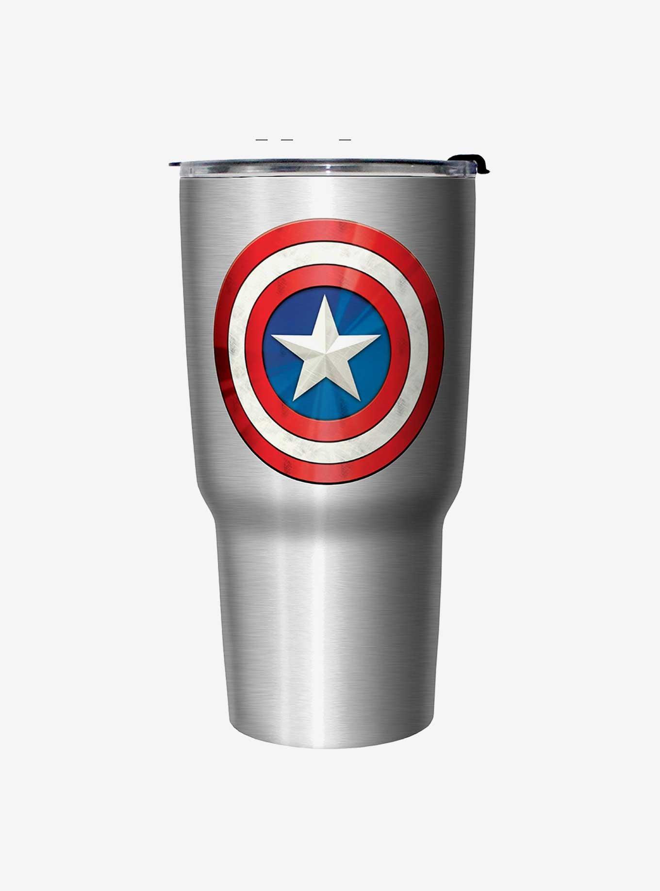 Marvel Captain America Shield Travel Mug, , hi-res