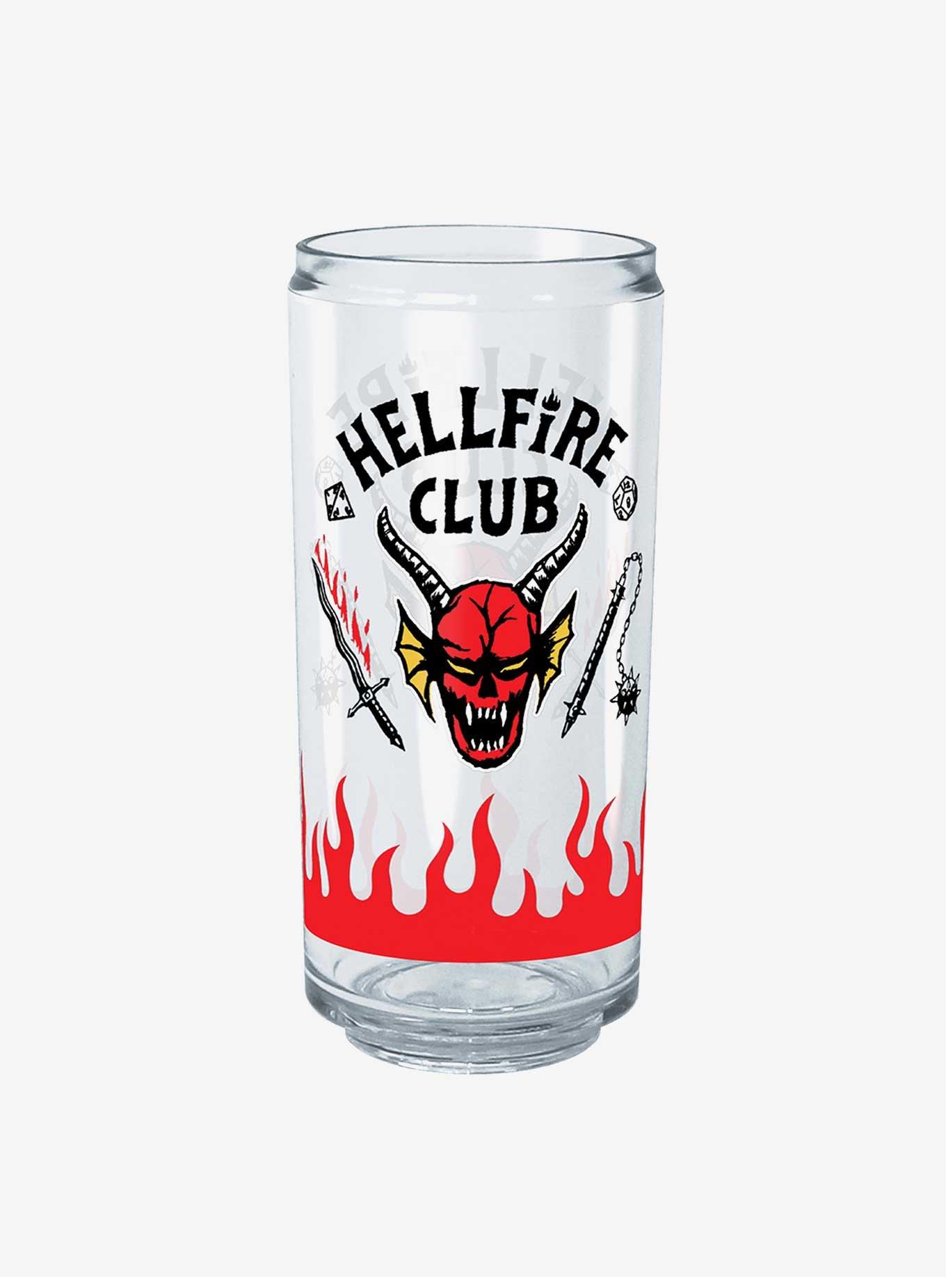 Stranger Things Hellfire Club Logo Can Cup