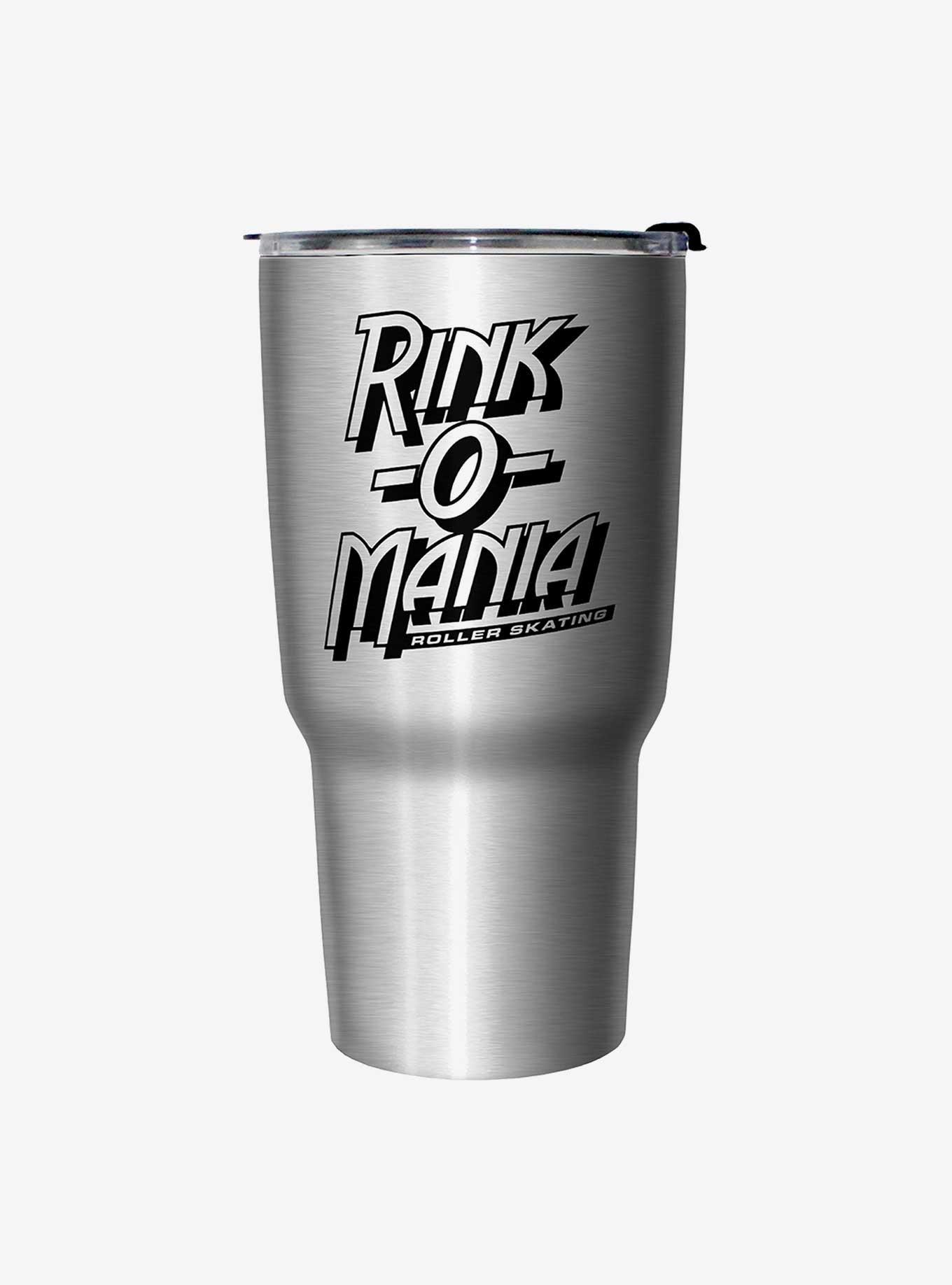 Stranger Things Rink-O-Mania Logo Travel Mug, , hi-res