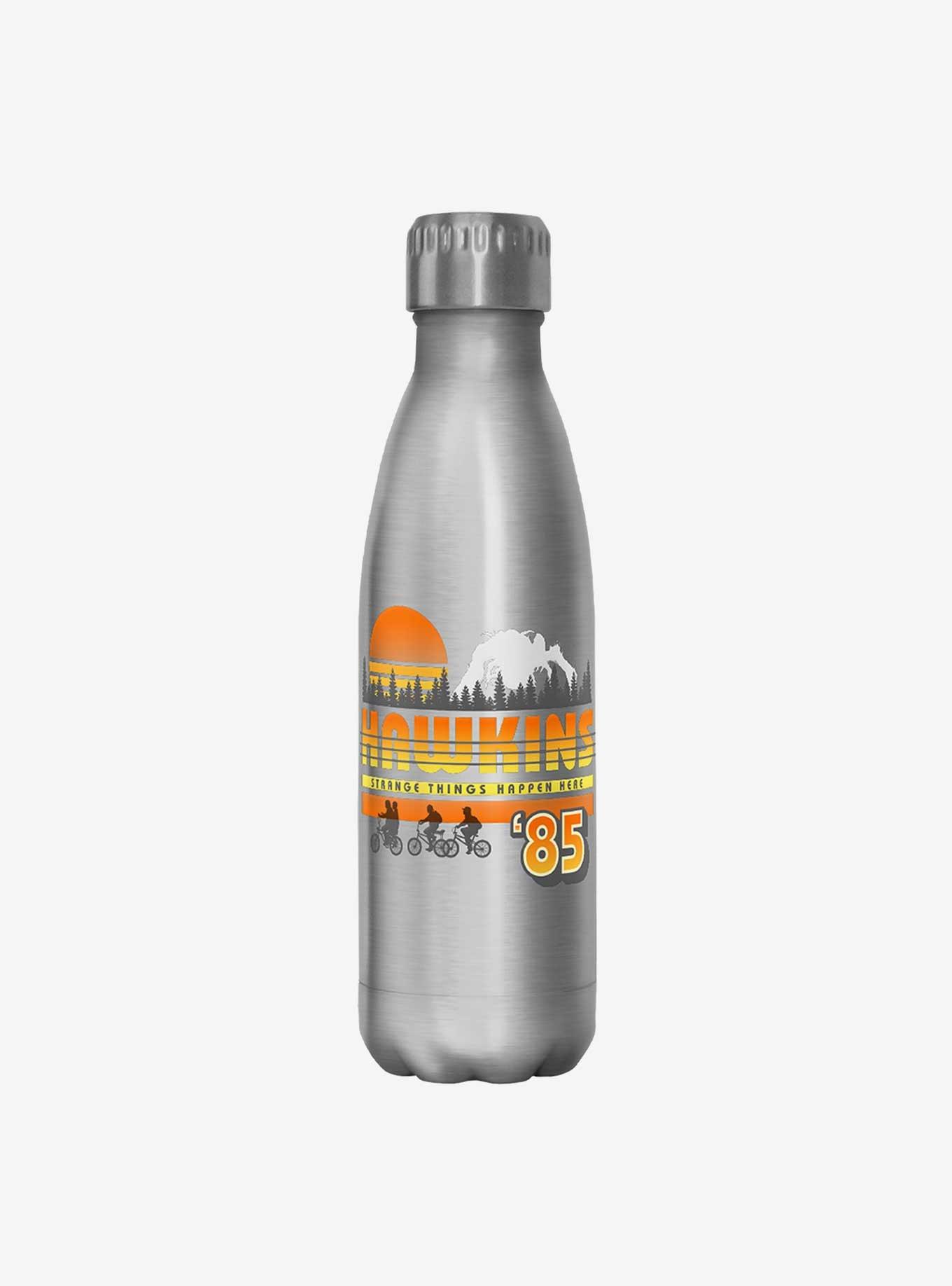 Stranger Things Hawkins Sunset Stainless Steel Water Bottle, , hi-res