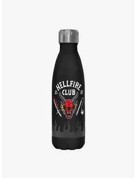 Stranger Things Hellfire Club Logo Stainless Steel Water Bottle, , hi-res
