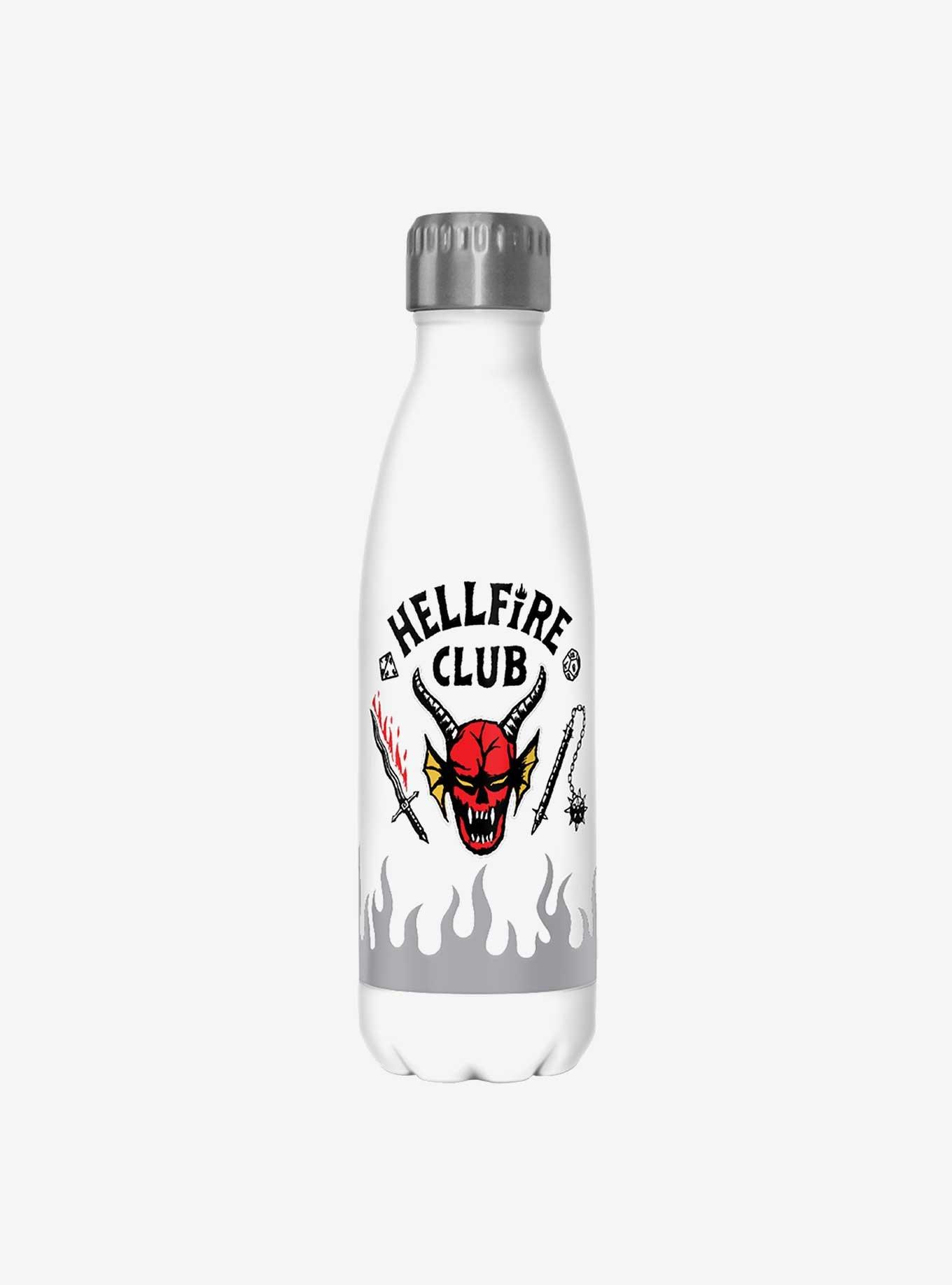 Stranger Things Hellfire Club Logo Stainless Steel Water Bottle, , hi-res