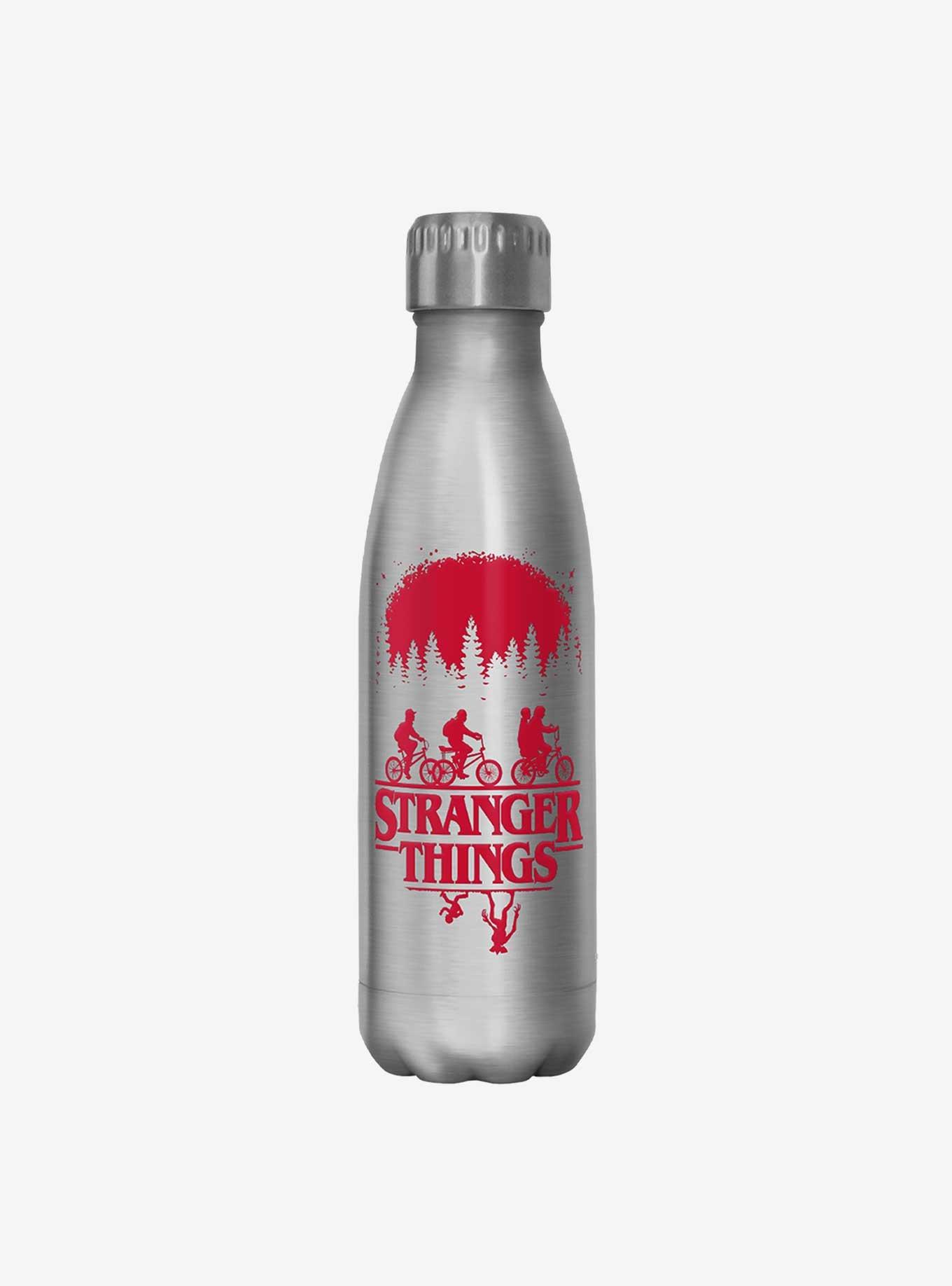 Stranger Things Riding Bikes Stainless Steel Water Bottle, , hi-res