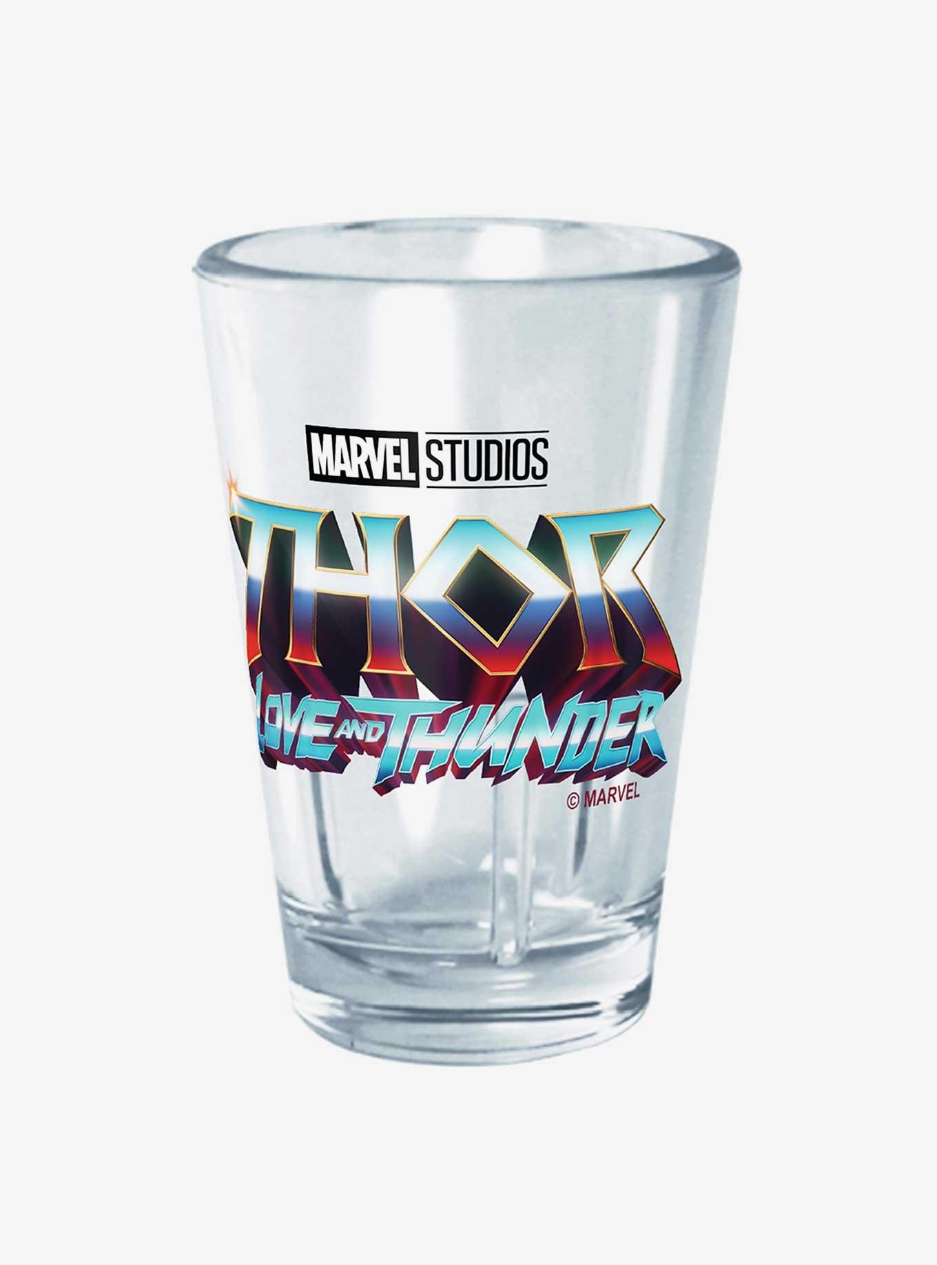 Marvel Thor: Love and Thunder Logo Mini Glass, , hi-res