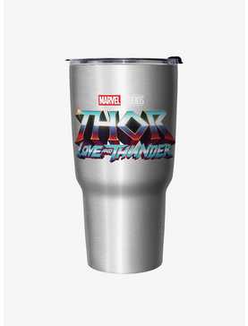 Marvel Thor: Love and Thunder Logo Travel Mug, , hi-res