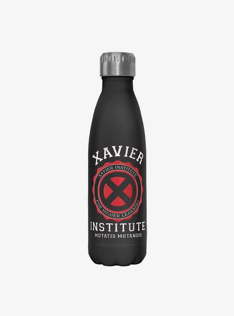 Marvel X-Men Xavier Institute Stainless Steel Water Bottle - BLACK