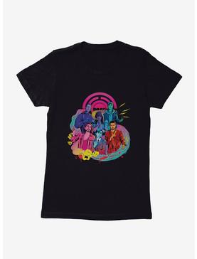 Umbrella Academy Multicolor Art Womens T-Shirt, , hi-res