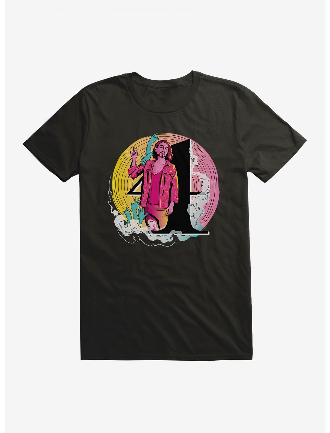 Umbrella Academy Number Four Circle Art  T-Shirt, , hi-res