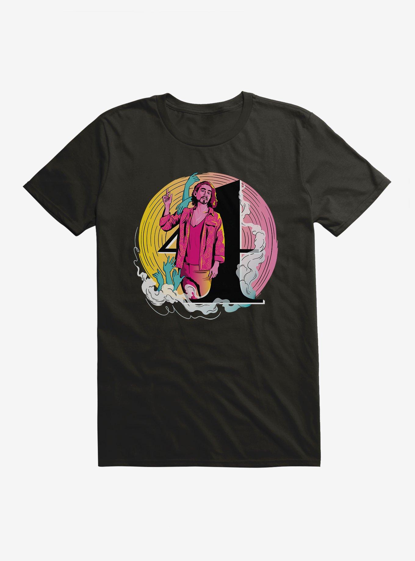 Umbrella Academy Number Four Circle Art  T-Shirt