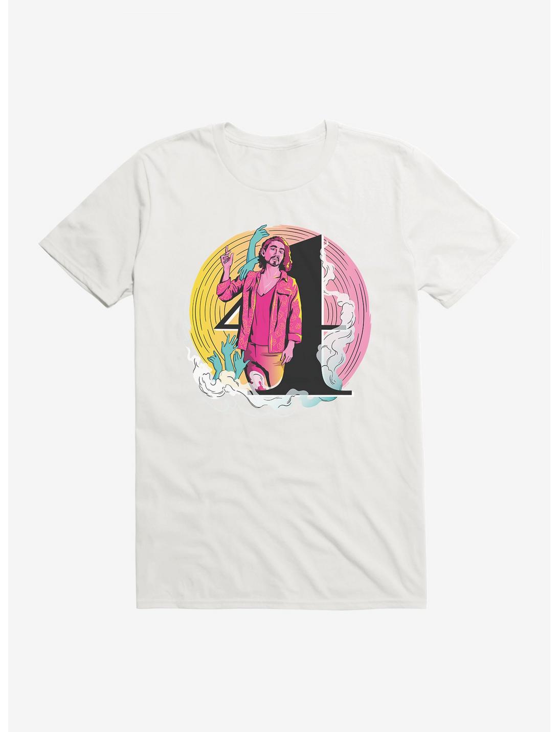Umbrella Academy Number Four Circle Art  T-Shirt, , hi-res