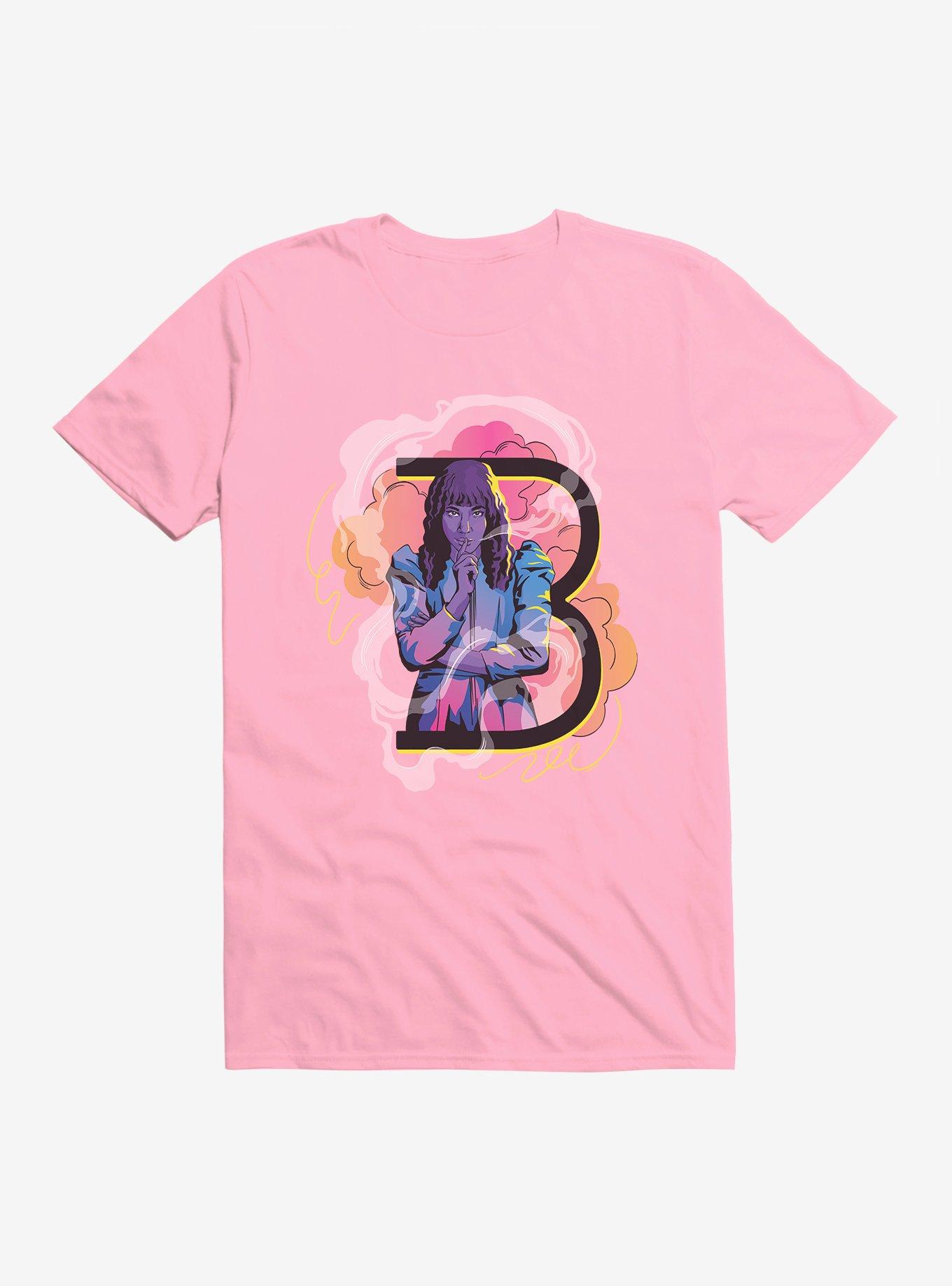 Umbrella Academy Number Three Shush T-Shirt, CHARITY PINK, hi-res