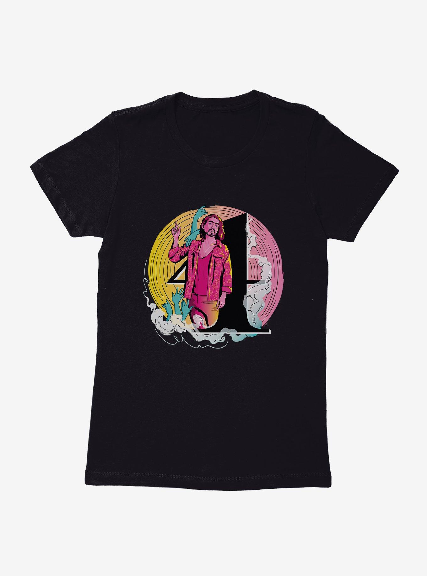 Umbrella Academy Number Four Circle Art  Womens T-Shirt, , hi-res