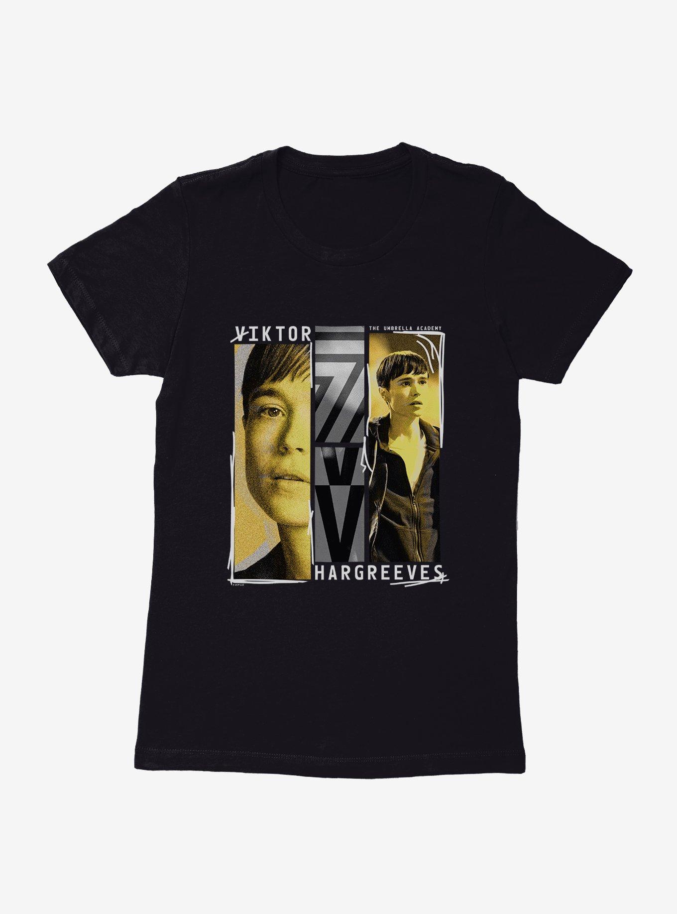 Umbrella Academy Number Seven Collage Womens T-Shirt, , hi-res