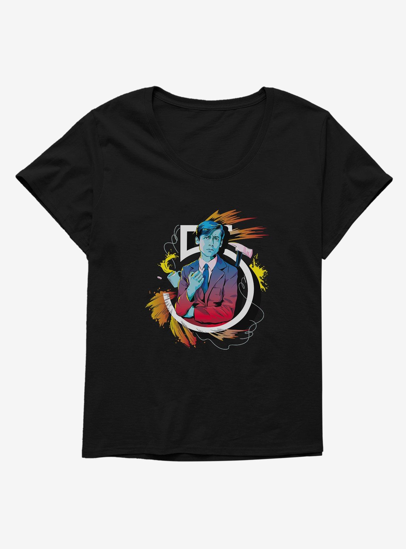 Umbrella Academy Number Five Multicolor Womens T-Shirt Plus Size, , hi-res