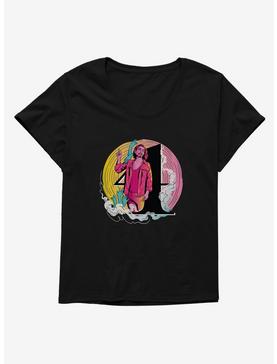 Umbrella Academy Number Four Circle Art  Womens T-Shirt Plus Size, , hi-res