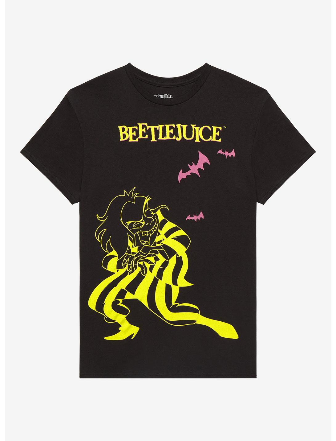 Beetlejuice Lydia & Beetlejuice T-Shirt, BLACK, hi-res
