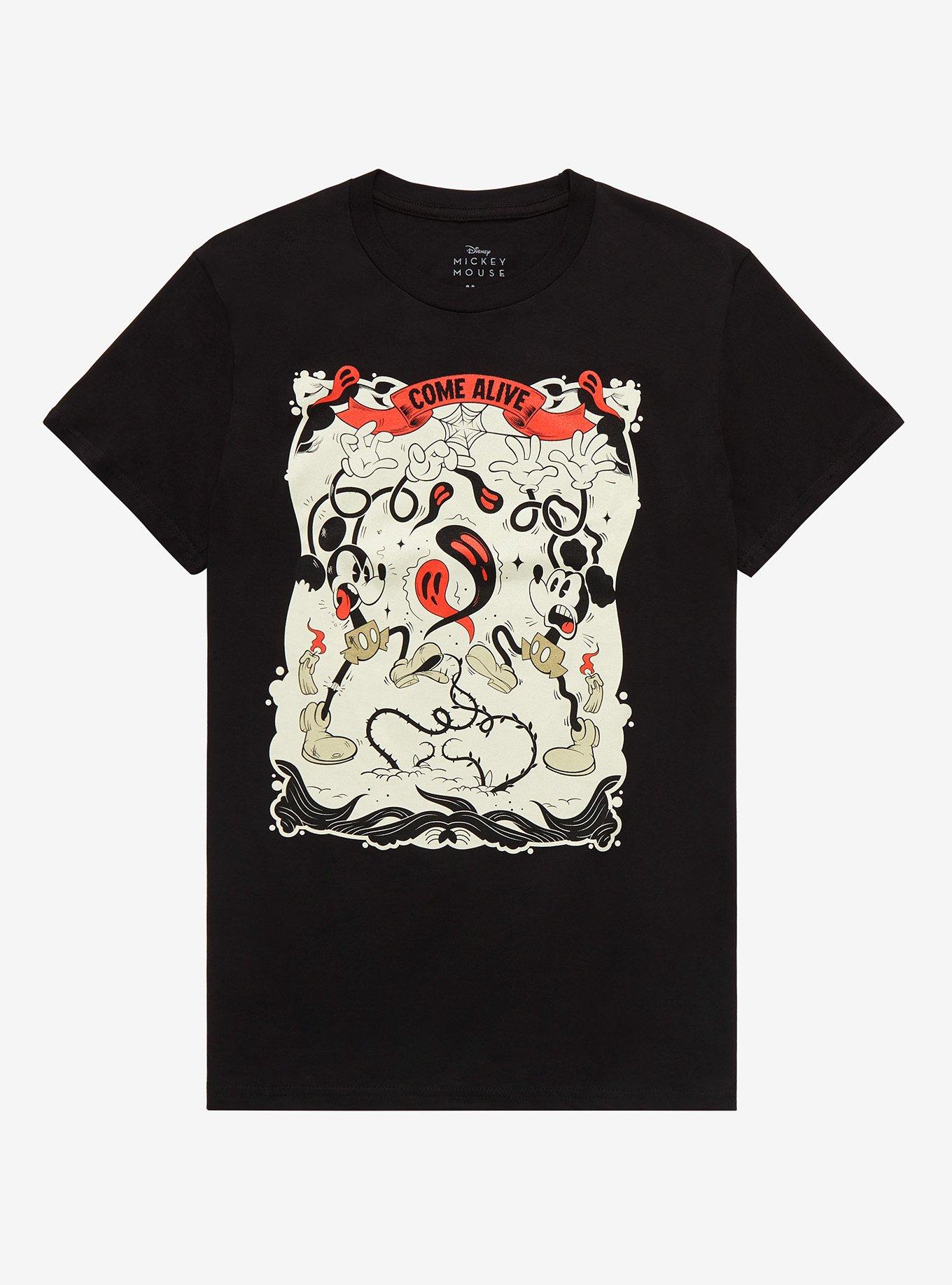 Disney Mickey Mouse Come Alive T-Shirt, BLACK, hi-res