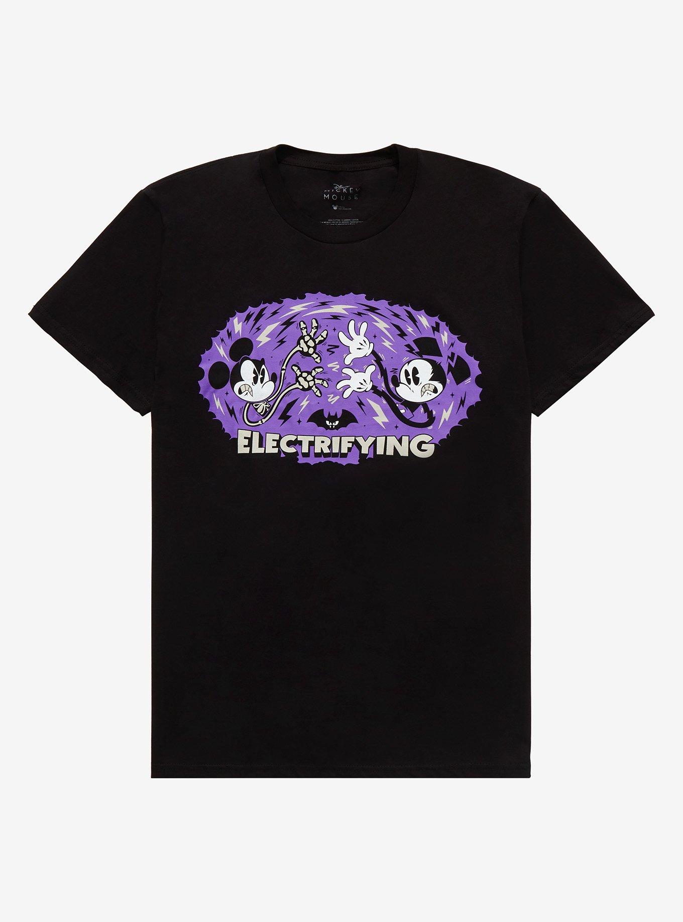 Disney Mickey Mouse Electrifying T-Shirt, BLACK, hi-res