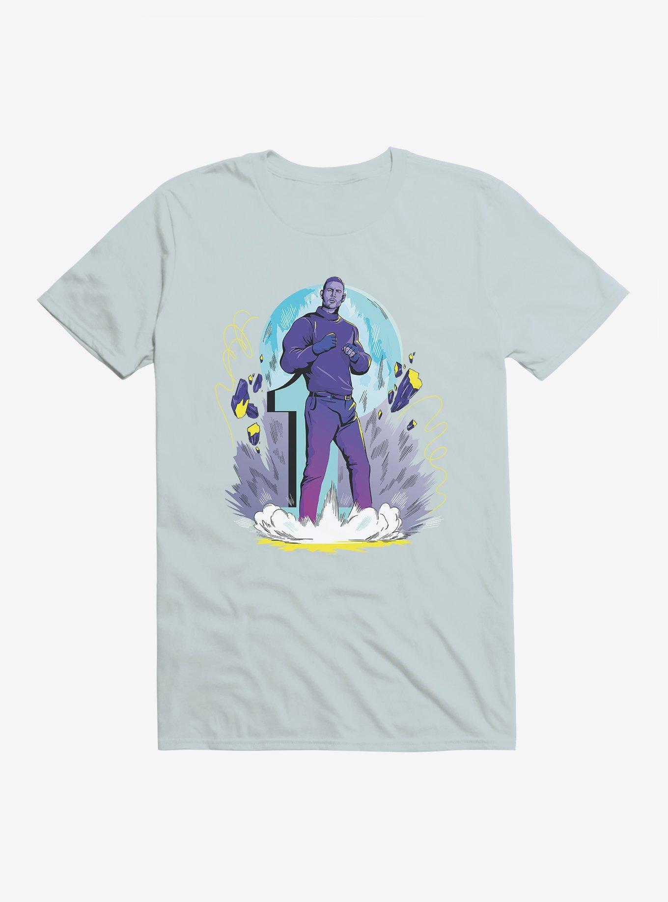 Umbrella Academy Number One Explosion T-Shirt, LIGHT BLUE, hi-res