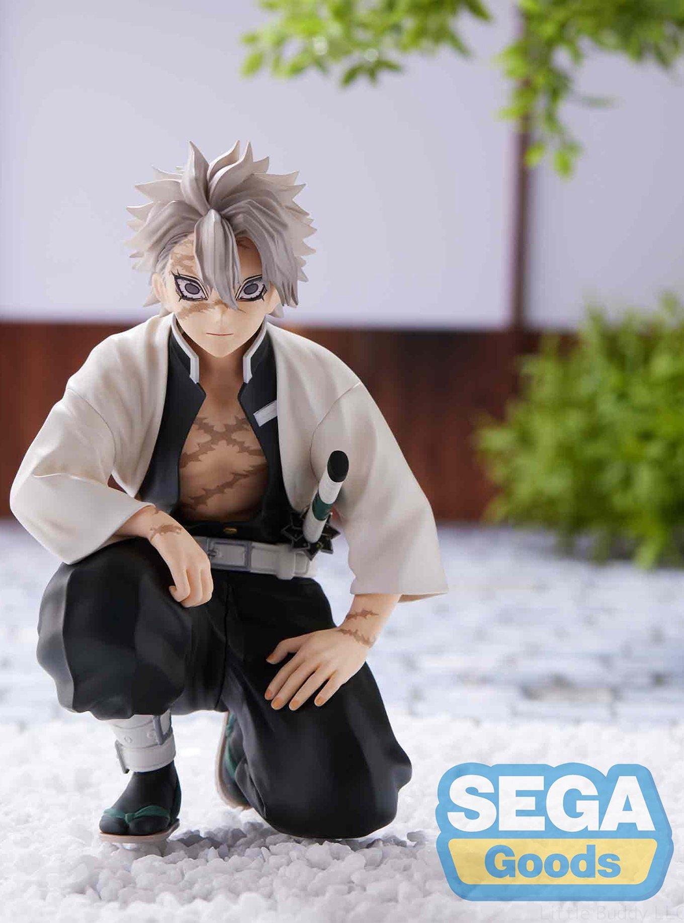 Sega Demon Slayer: Kimetsu no Yaiba Premium Perching Sanemi Shinazugawa (Hashira Meeting Ver.) Figure, , hi-res