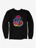 Umbrella Academy Multicolor Art Sweatshirt, , hi-res