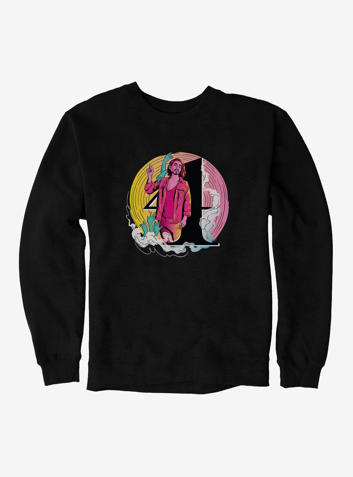 Umbrella Academy Number Four Circle Art  Sweatshirt, , hi-res